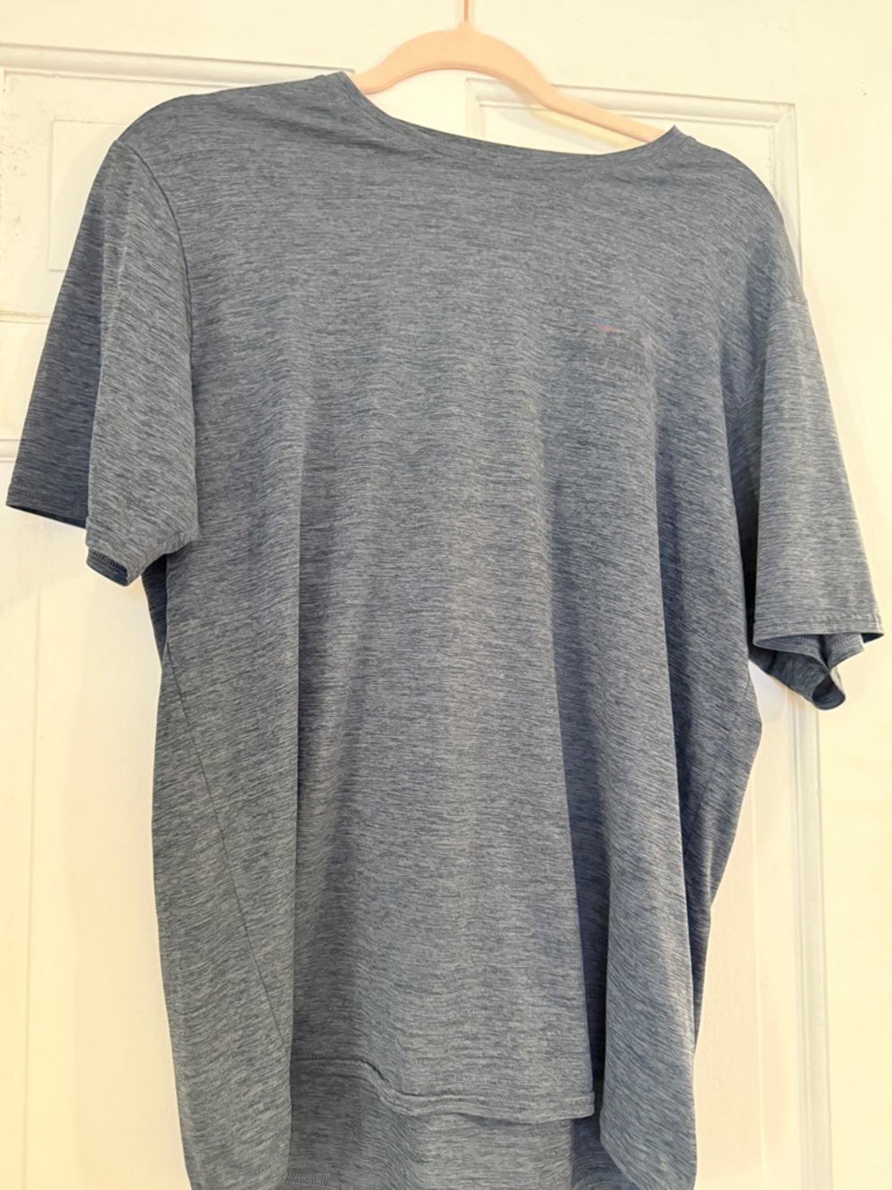 Patagonia Men's Heather Slate Blue Short-Sleeve Crewneck Tee